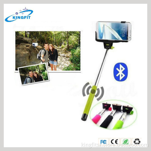 Hot Selling Wireless Monopod Bluetooth Selfie Sticks for iPhone/Digital Camera